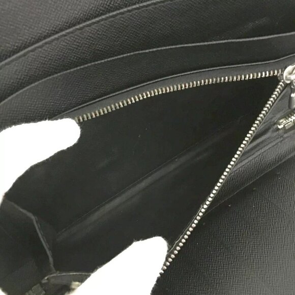 470258BA (L3) Louis Vuitton Wallet Long Organizer Ardoise Taiga Leather - Picture 6 of 10